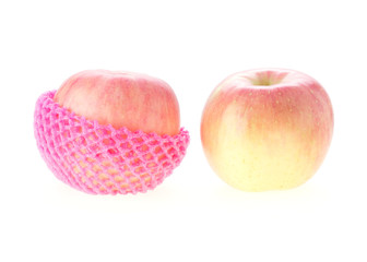 apple fuji isolated on white background