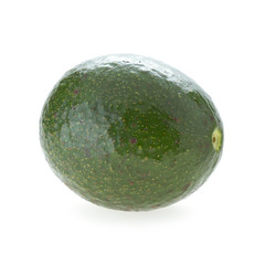avocado fruit isolated on white background