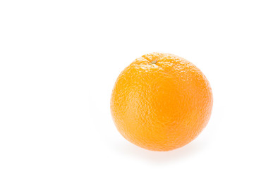 orange fruit isolated on white background