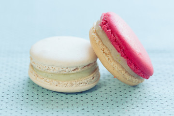 colorful pastel macaron