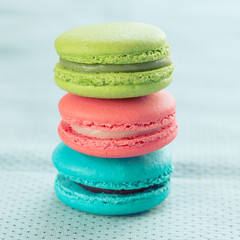 colorful macaron