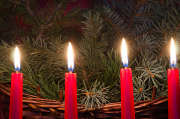christmas candles