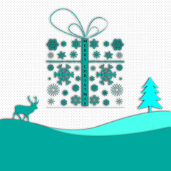 Naklejka premium Noël