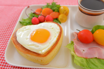 美味しそうな朝食