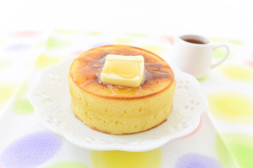 美味しそうなホットケーキ