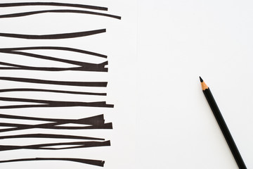 pencil on paper background