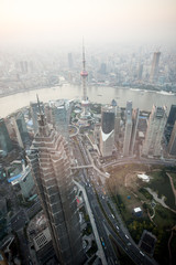 Naklejka premium Shanghai