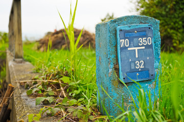 Wasserstein in blau