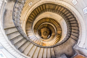 Photo sur Plexiglas Escaliers Escaliers d'une tour de Fourvière 