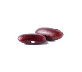 kidney beans on white background