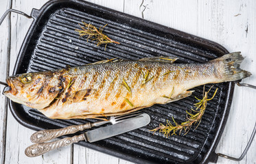 Grilled fish