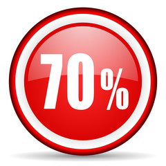 70 percent web icon