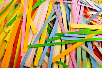 cut coloured paper