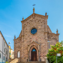Facade church Sant Elena Imperatrice