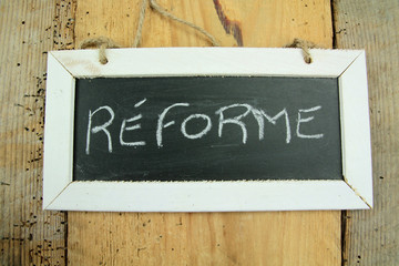 ardoise réforme