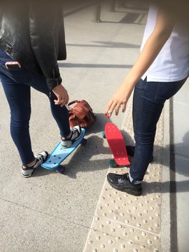 filles en skate