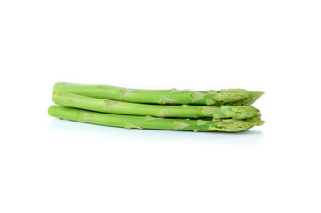 asparagus isolated on white