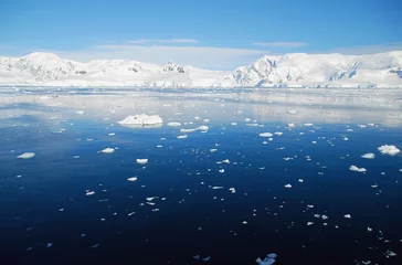 Foto op Canvas blauwe antarctische oceaan © fivepointsix
