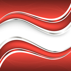 Beautiful red background. Vector Illustration