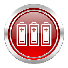 Fototapeta premium battery icon, power sign