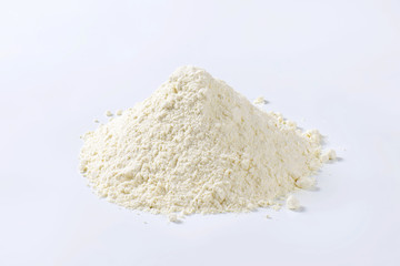 Pile of wheat flour