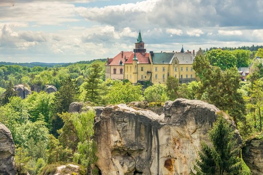 Hruba skala castle in Czech paradise