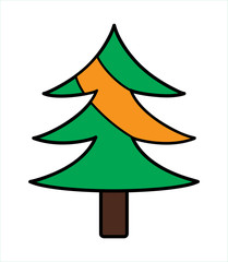 Christmas Tree Design Shape