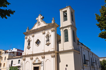 Church of Carmine. San Severo. Puglia. Italy.
