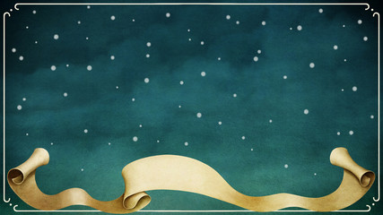 Blue winter background