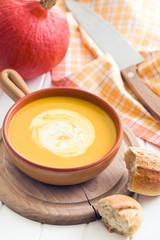 pumpkin cream soup
