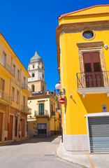 Alleyway. San Severo. Puglia. Italy.