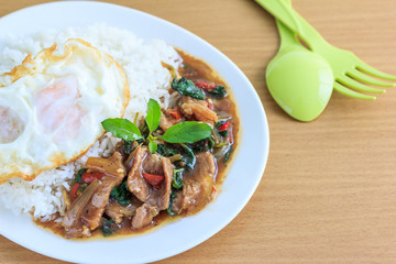 Kapao Moo(Thai food)