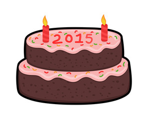 Happy New Year Cake