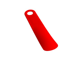 Red shoehorn