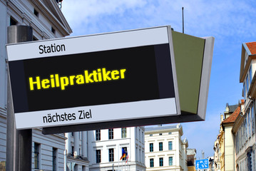 Anzeigetafel 7 - Heilpraktiker