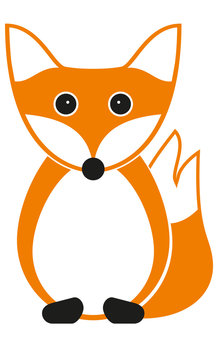 Fuchs Zeichnung Kindergarten