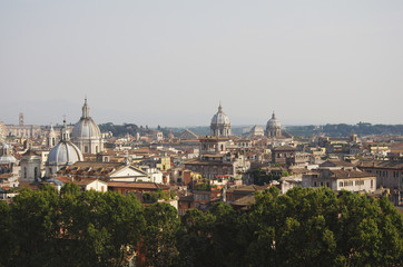 Obraz premium Rome roofs