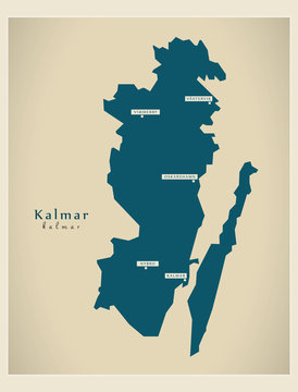 Modern Map - Kalmar SE