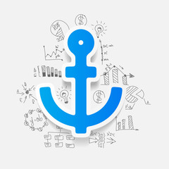 Drawing business formulas: anchor