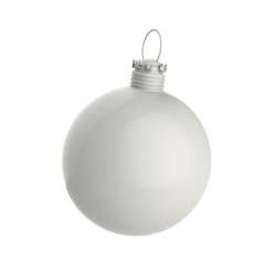 Empty Christmas ornament