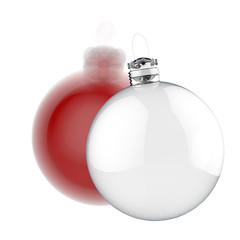 Empty Christmas ornament