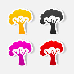 realistic design element: tree