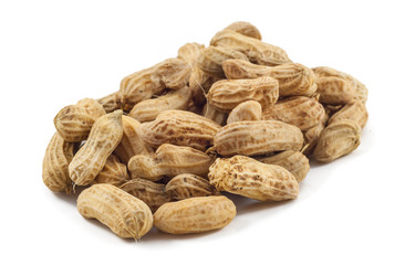 Fototapeta premium Peanuts in White Plate