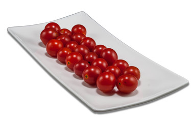 Fresh Tomatoes in Plate