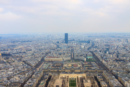 Panorama of Champ de Mars and EuroDefense France