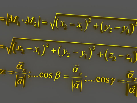 Mathematical formulas.