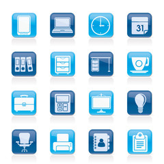 Business and office Icons -vector icon set