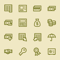 Finance and Banking icons