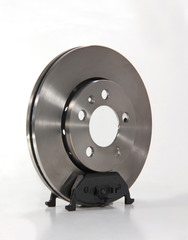 Brake pads and brake disc