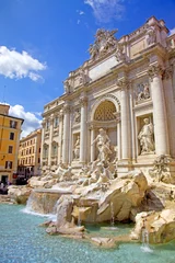 Poster Trevi Fountain (Fontana di Trevi), Rome, Italy. © lisastrachan